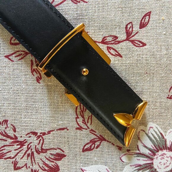 Louis Vuitton Monogram Reversible Belt 80cm / 32in Gold LV Buckle ✨ - Picture 5 of 7